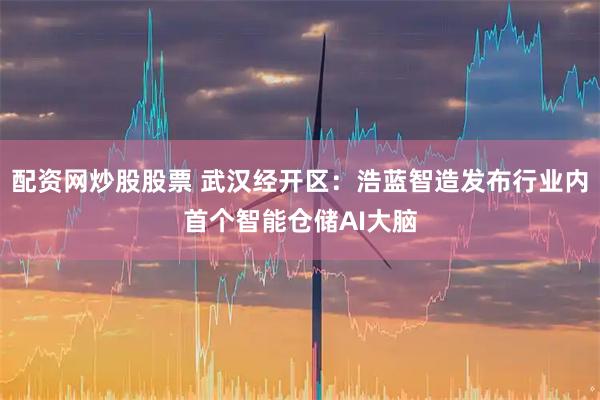 配资网炒股股票 武汉经开区：浩蓝智造发布行业内首个智能仓储AI大脑