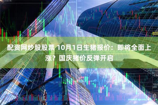 配资网炒股股票 10月1日生猪报价：即将全面上涨？国庆猪价反弹开启
